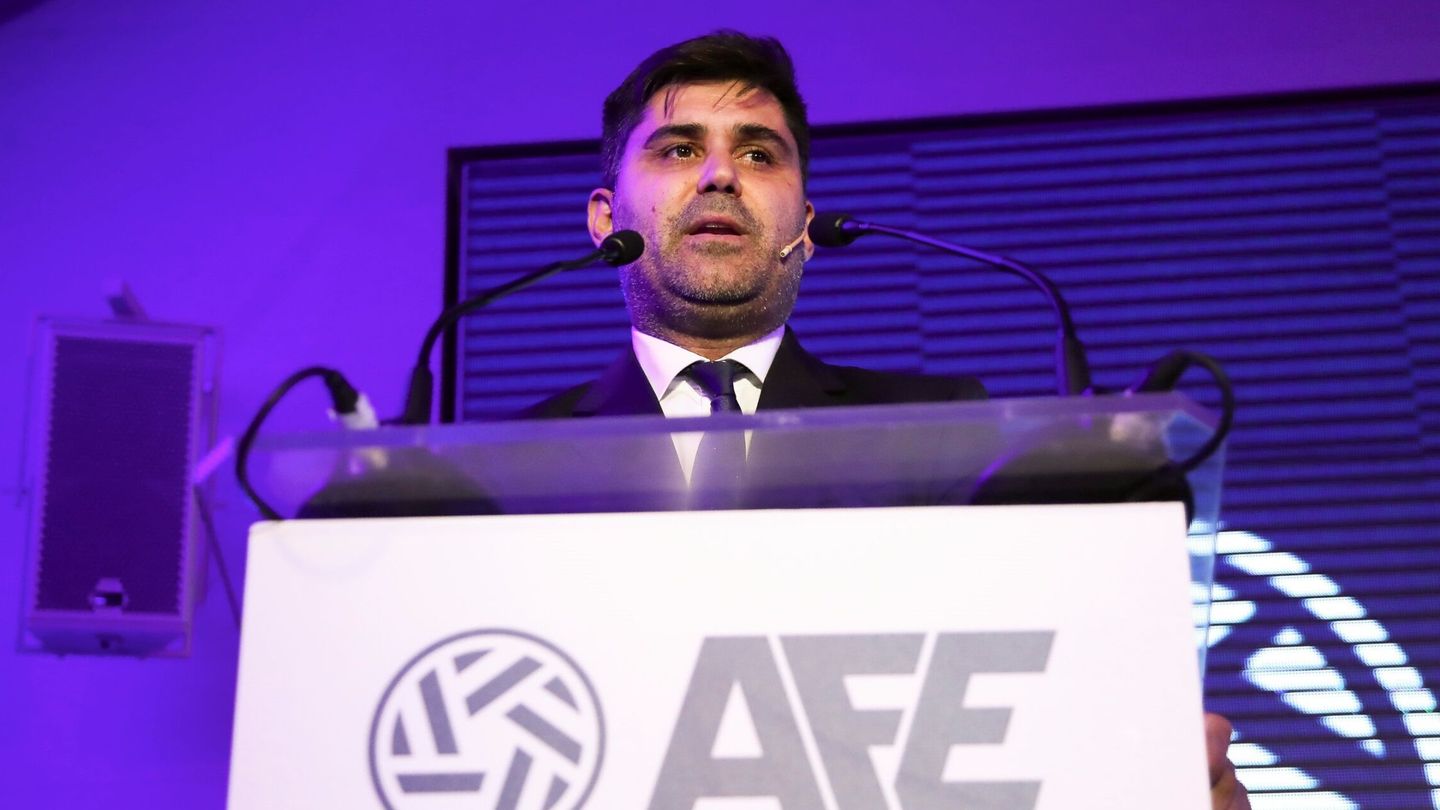 David Aganzo, presidente de AFE, durante un acto. (EFE/David Fernández) 
