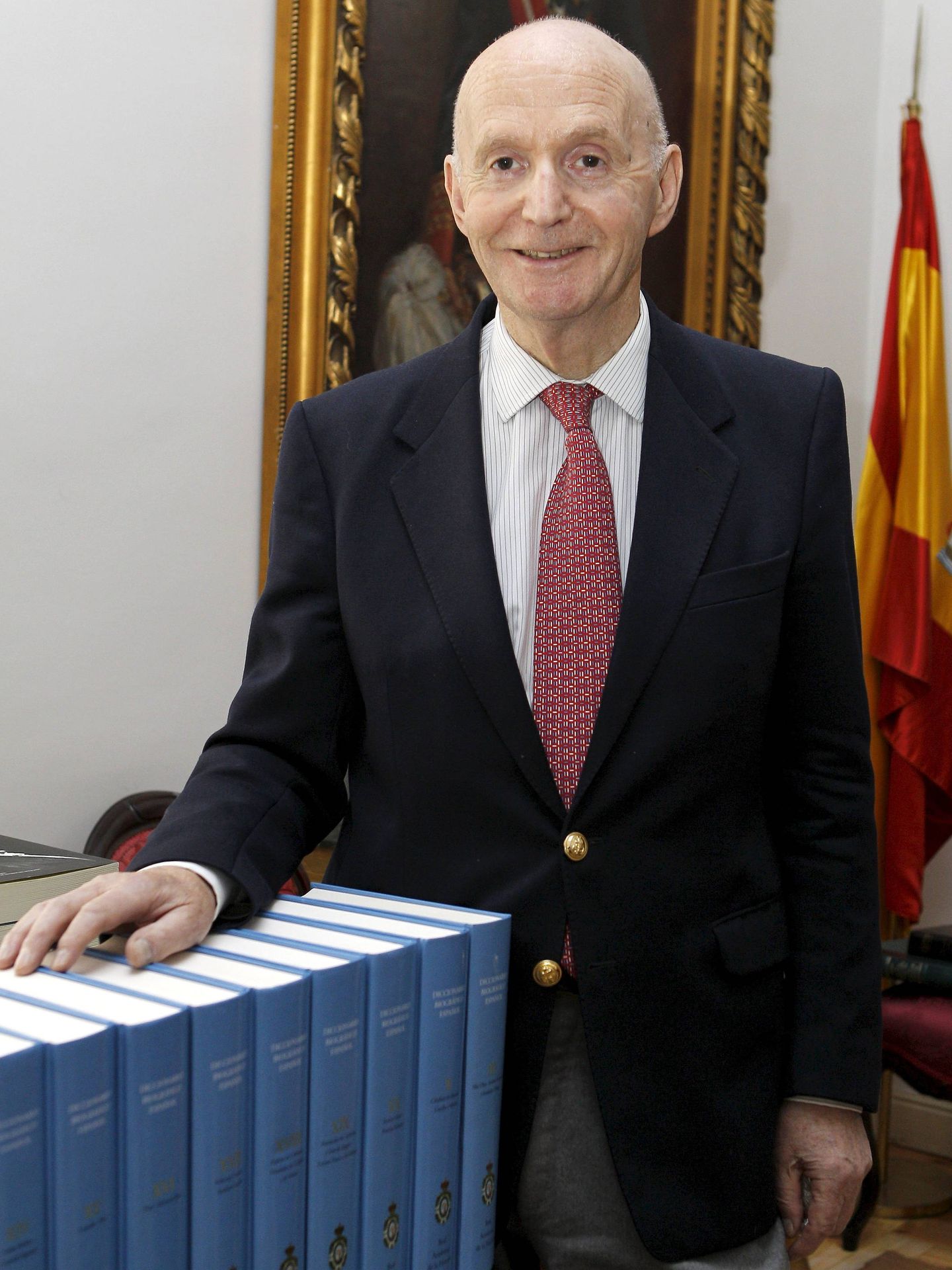 El director de la Real Academia de la Historia (RAH), Gonzalo Anes. (EFE)