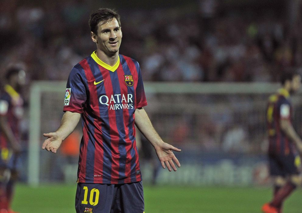 Foto: Leo Messi ha bajado su rendimiento deportivo en las últimas jornadas de competición.
