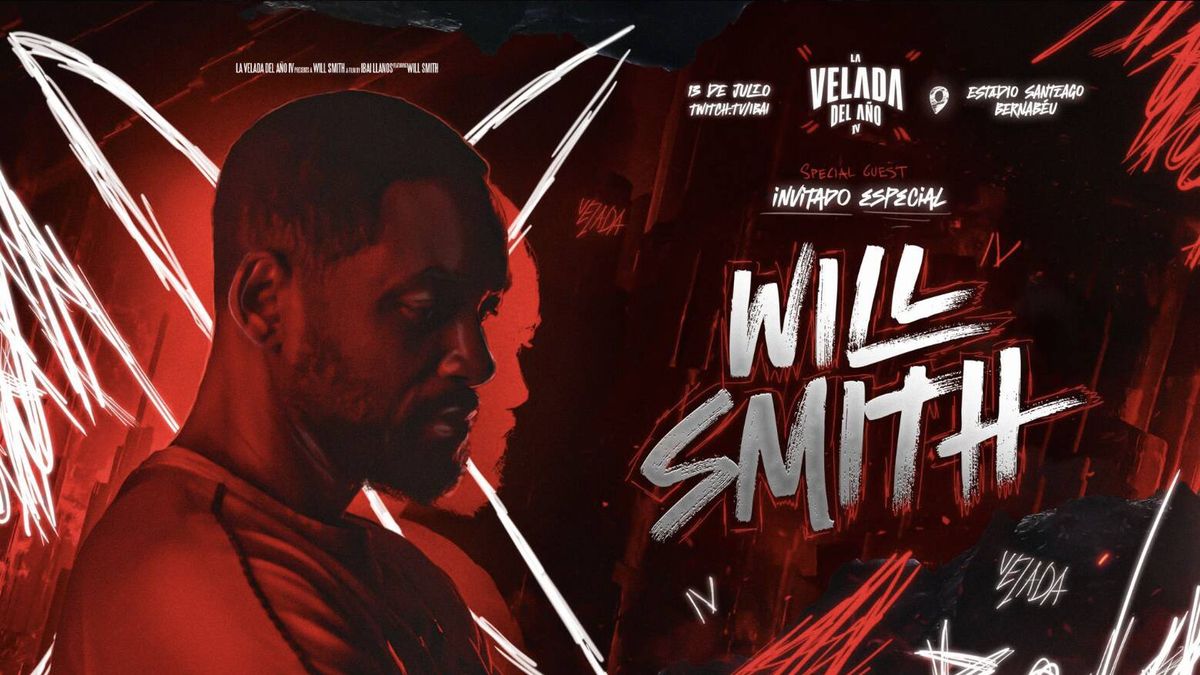 De la bofetada en los Oscar a la Velada del Año IV: Ibai Llanos anuncia a Will Smith como invitado