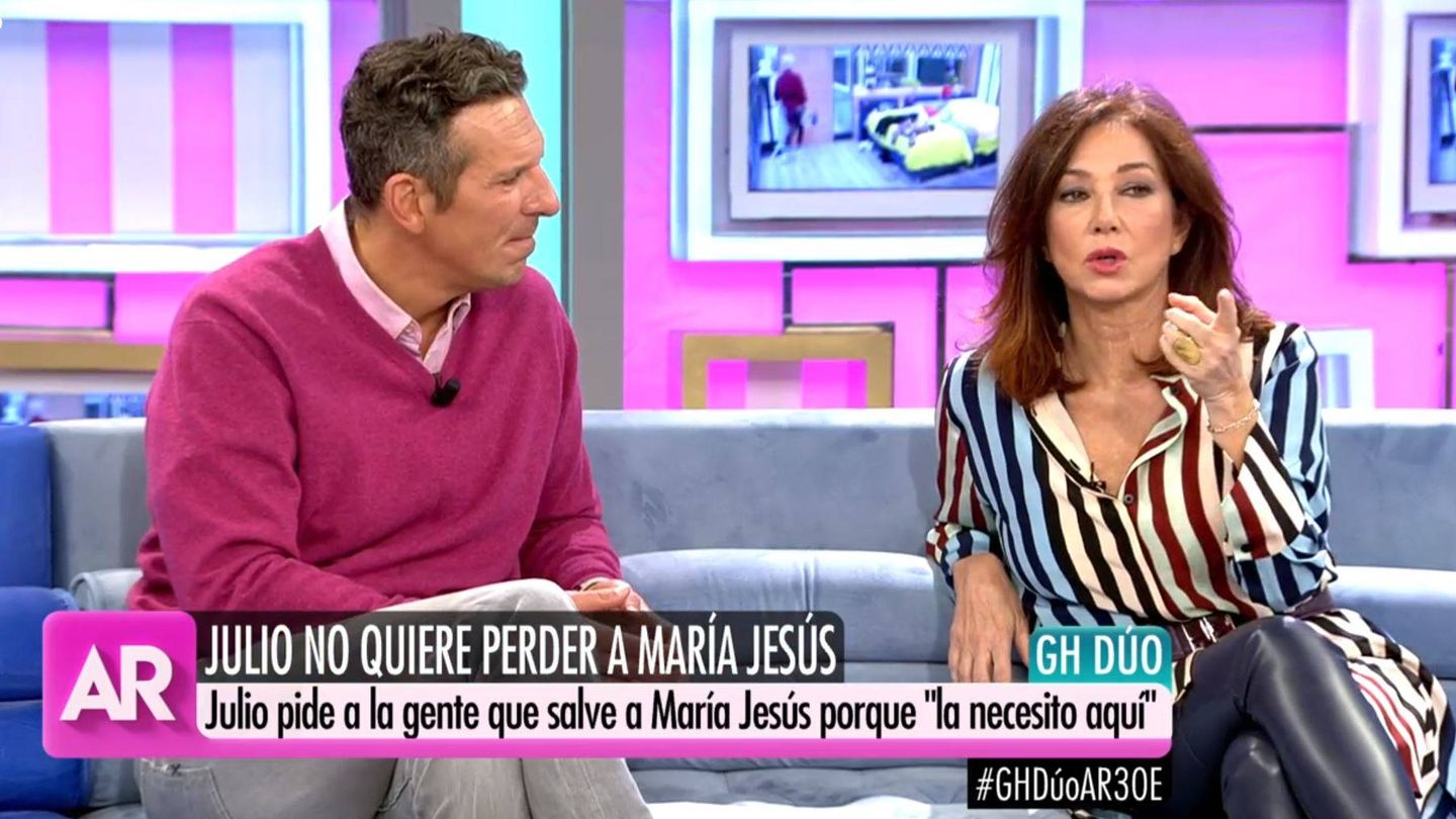 Joaquin Prat y Ana Rosa Quintana. (Mediaset España)