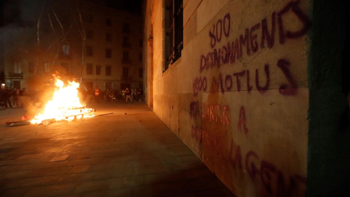 Empresarios en pie de guerra por la pasividad de la Generalitat ante los disturbios