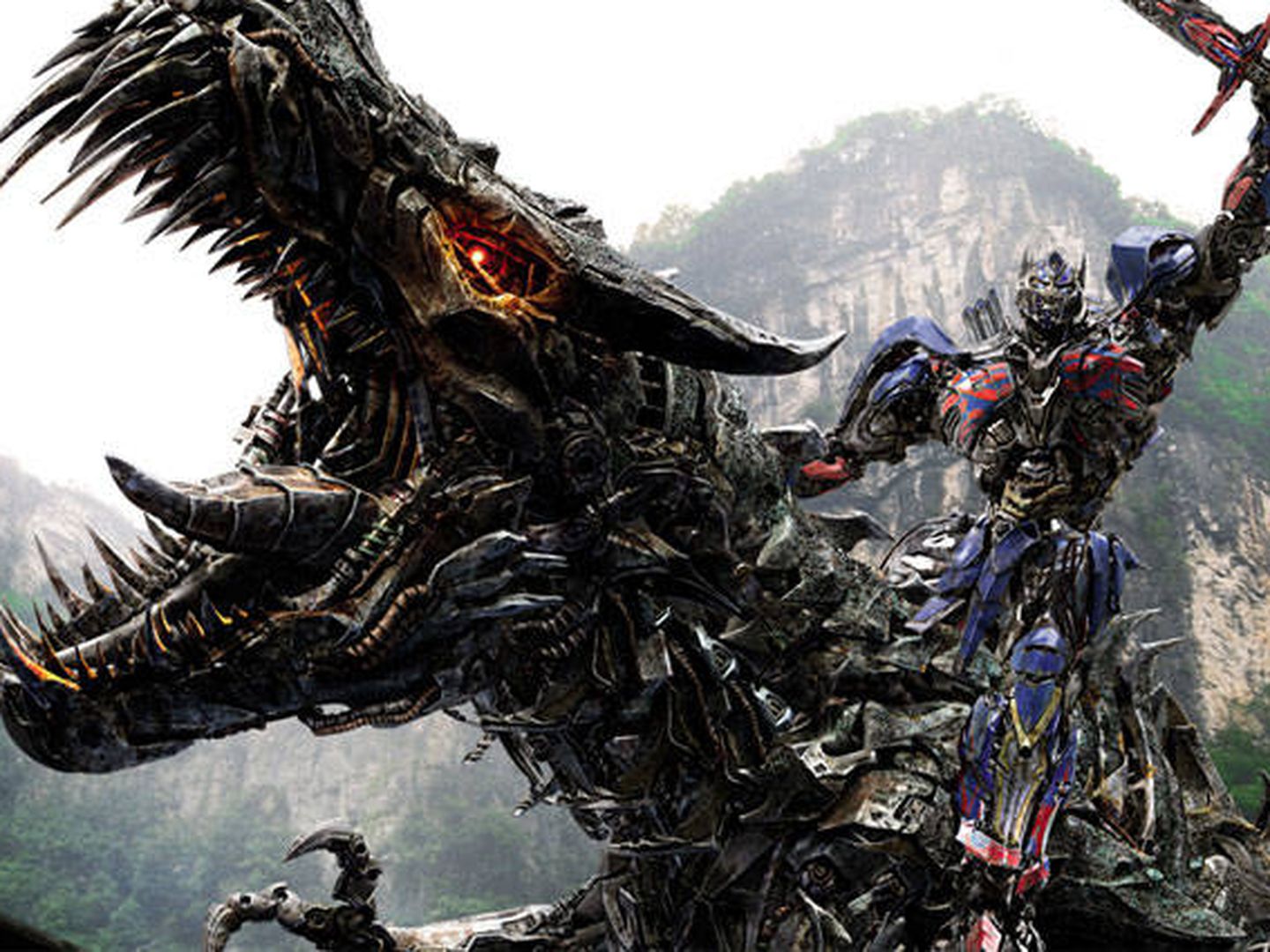 Imagen de la cuarta película de la saga cinematográfica 'Transformers'.