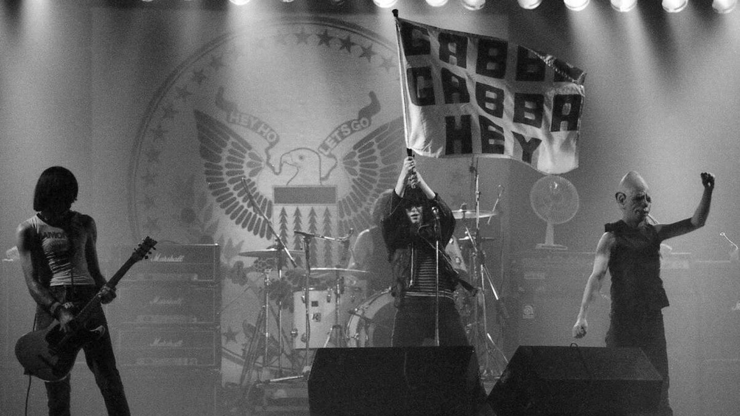Los Ramones, en su primera actuación en Valencia en 1981. (Iziar Kuriaki)