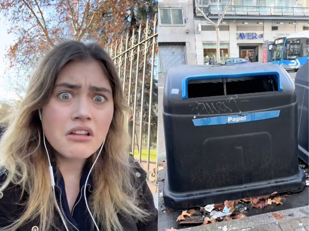 Foto: Una estadounidense alucina con la forma de reciclar en España: "Debería existir un manual" (TikTok: @daniellegrobman)