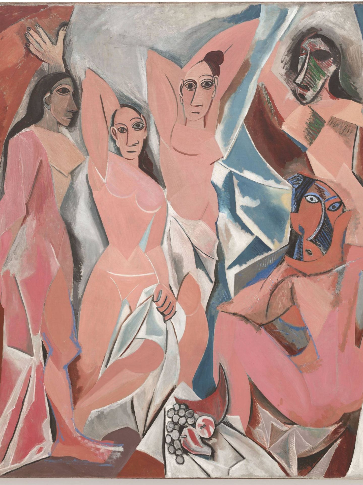 'Les Demoiselles d'Avignon', Pablo Picasso, 1907. MoMA.