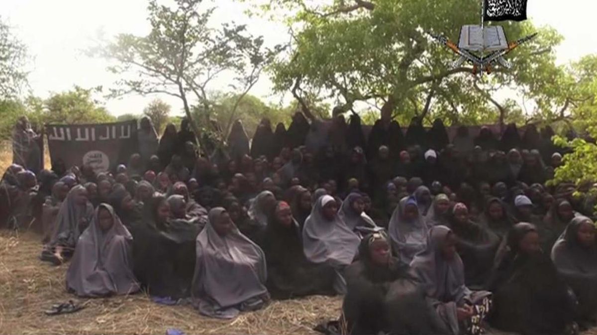 Un vídeo de Boko Haram muestra a varias de las supuestas 'niñas de Chibok'
