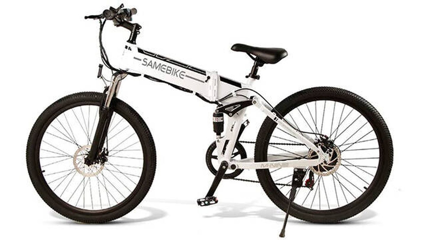 Bicicleta eléctrica Samebike de 3 modos de trabajo