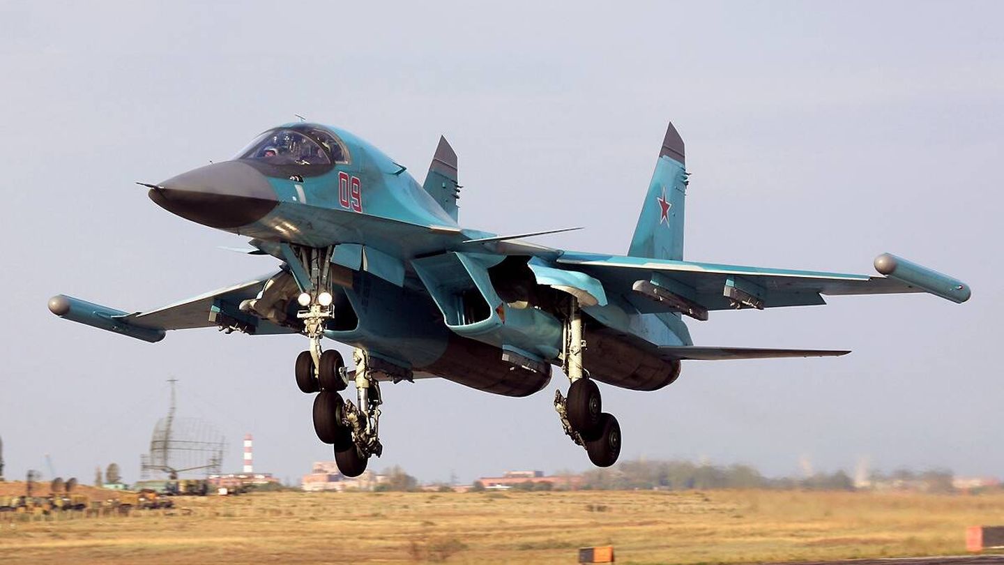 Sukhoi Su-34 ruso. (Dmitriy Pichugin)