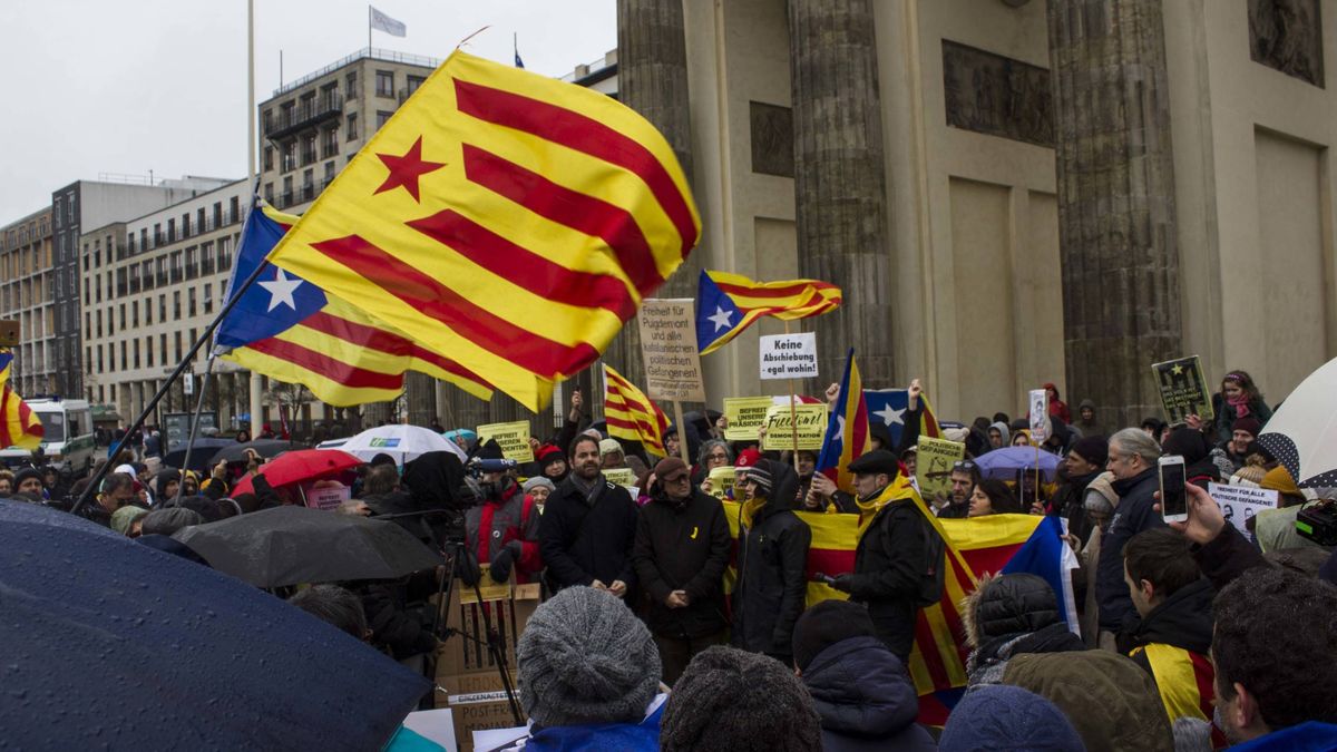 Marcha en Berlín por Puigdemont: "No habrá extradiciones. Confiamos en Europa"
