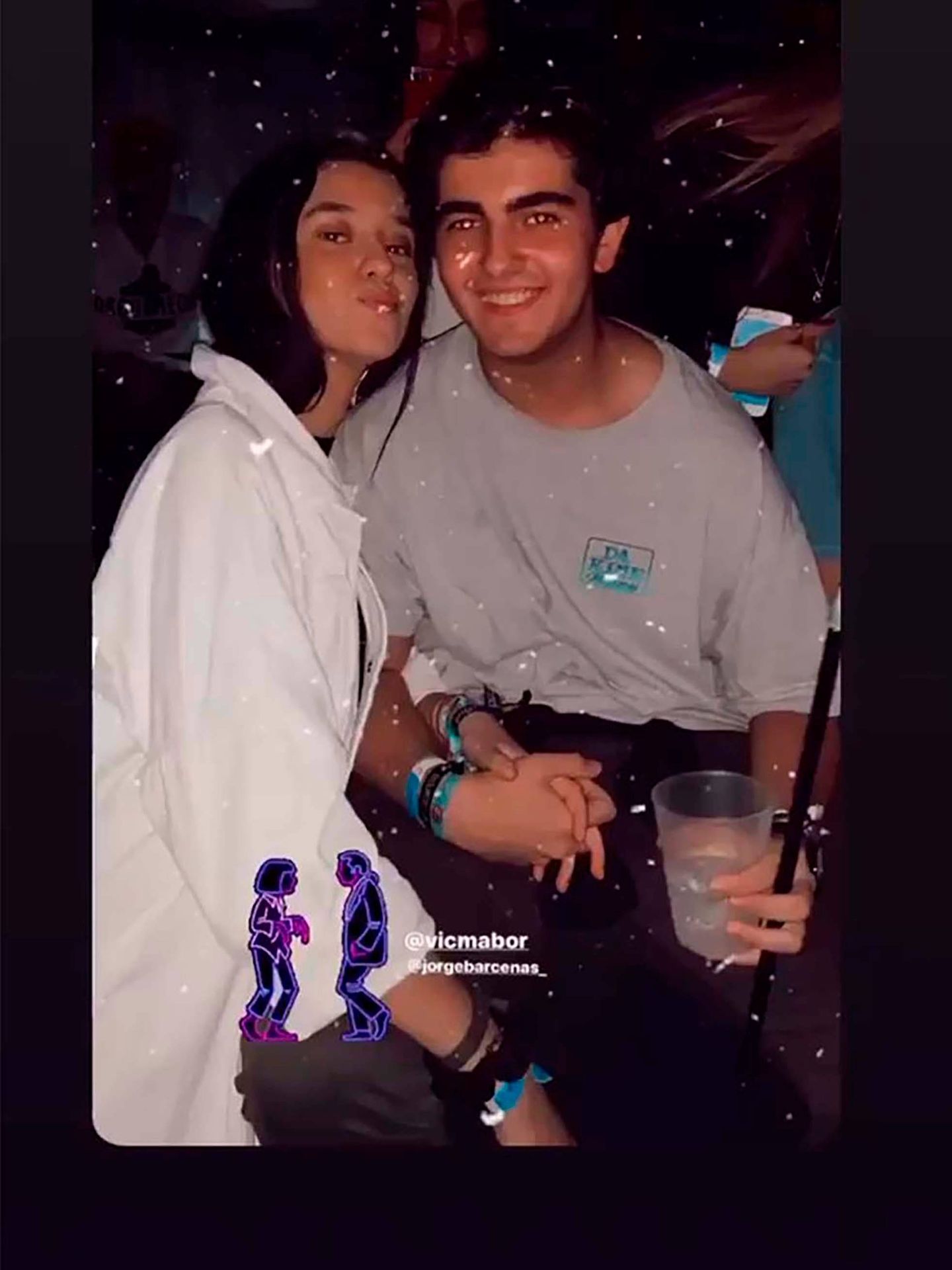 Victoria Federica y su chico, Jorge Bárcenas. (Instagram @jorgebarcenas_)