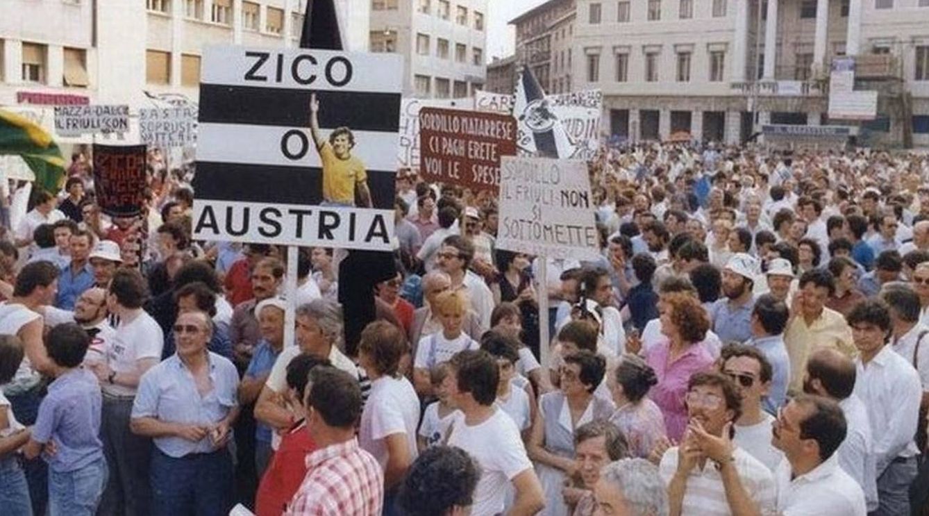 Manifestantes en Friuli amenazan con anexionarse a Austria (RAI)