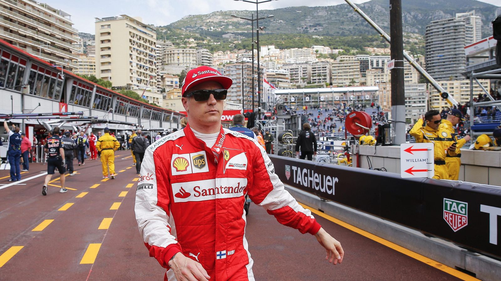 Foto: Raikkonen, durante el Gran Premio de Mónaco (Efe).