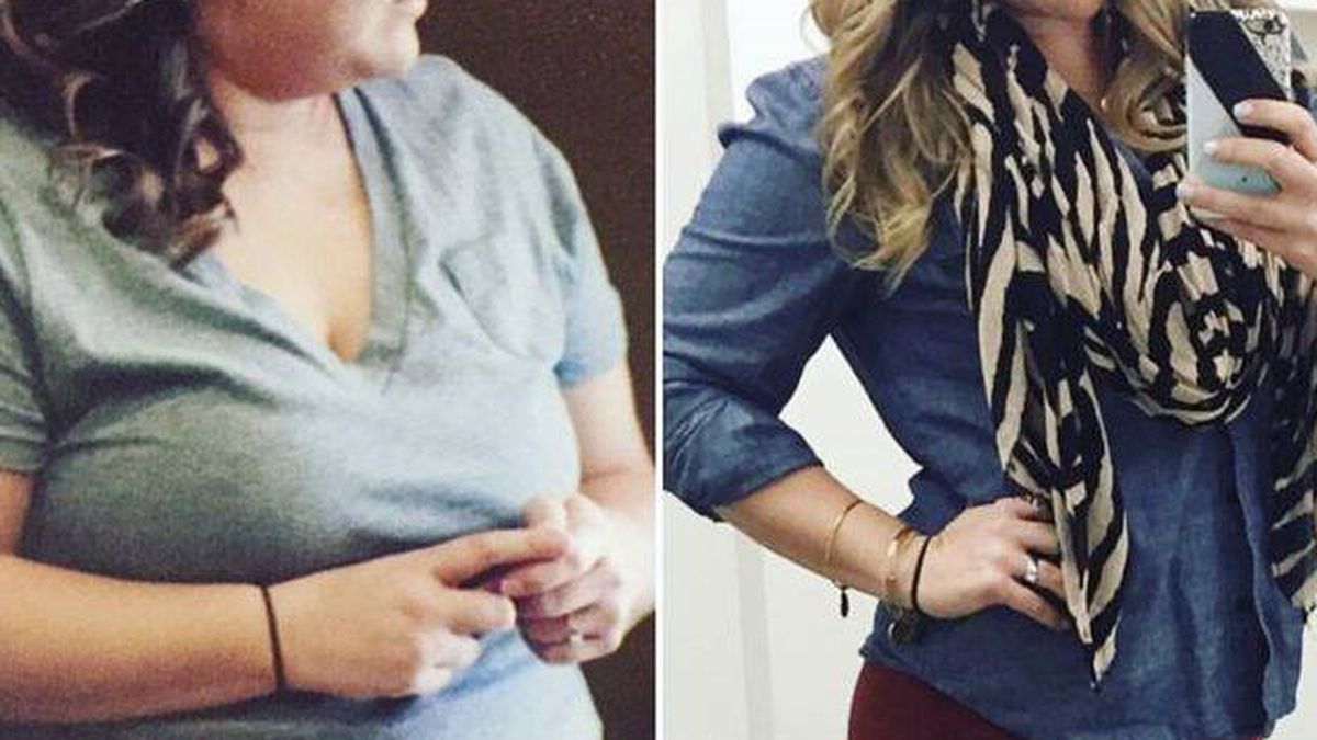La mujer que consiguió perder 38 kg cocinando solo una vez a la semana