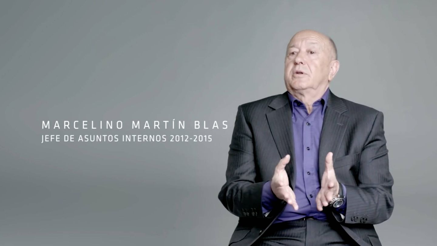 Testimonio de Marcelino Martín Blas, jefe de asuntos internos entre 2012 y 2015.