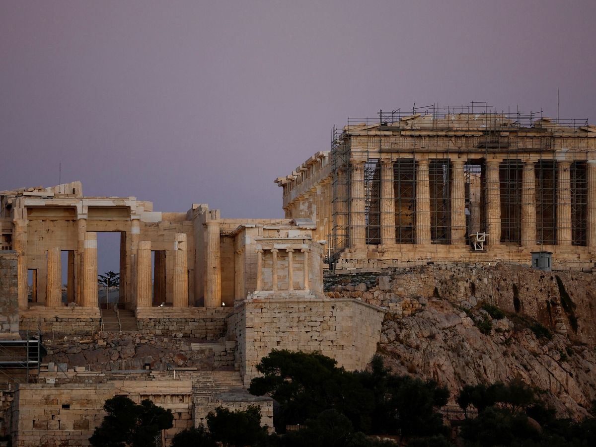 Foto: Vista de la Acrópolis, en Atenas. REUTERS / Louisa Gouliamaki