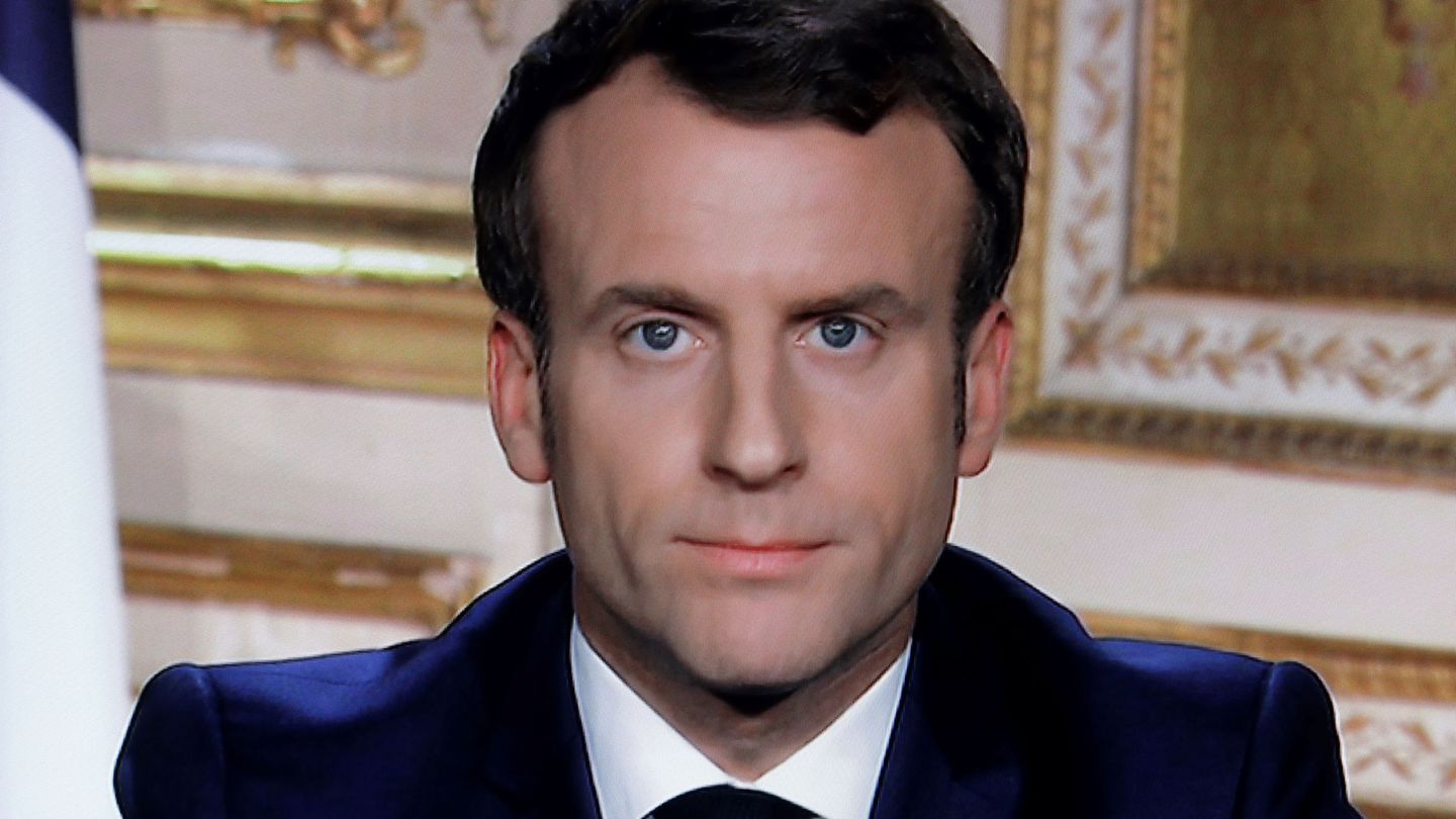 Emmanuel Macron, el pasado lunes. (Reuters)