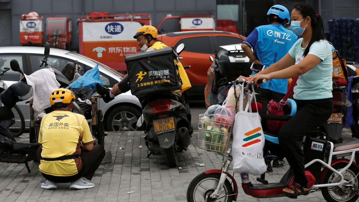 Adictos a entregas en 1 hora: China muestra lo que nos espera con el 'boom' del 'delivery'