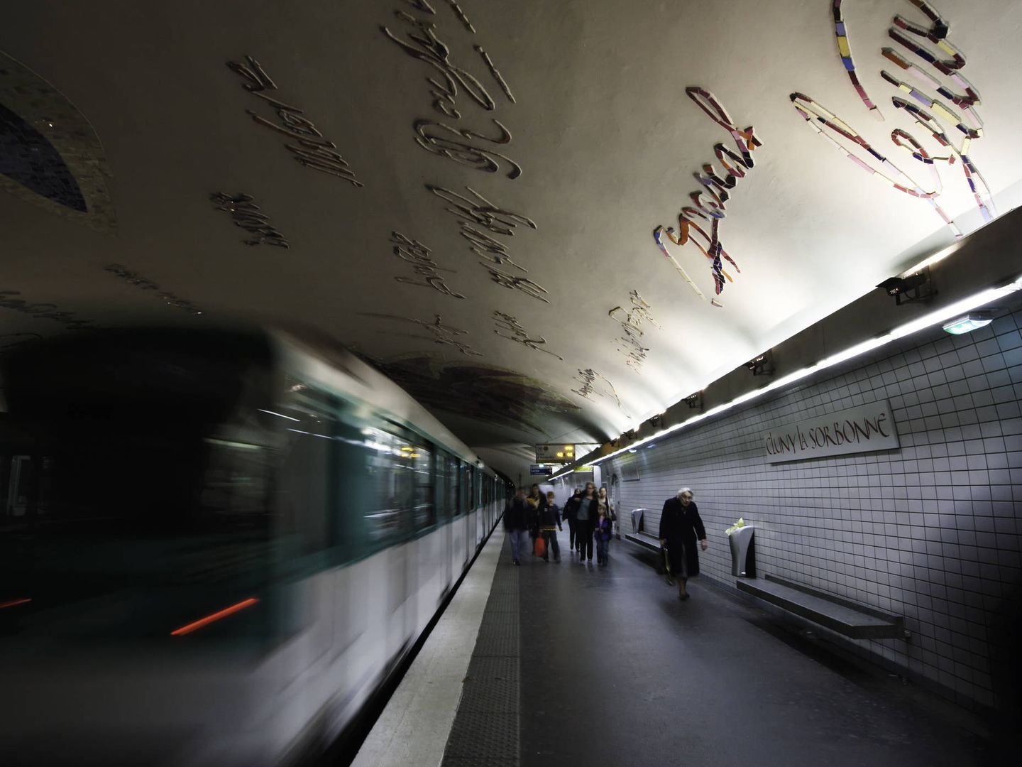 La estación Cluny- La Sorbonne.