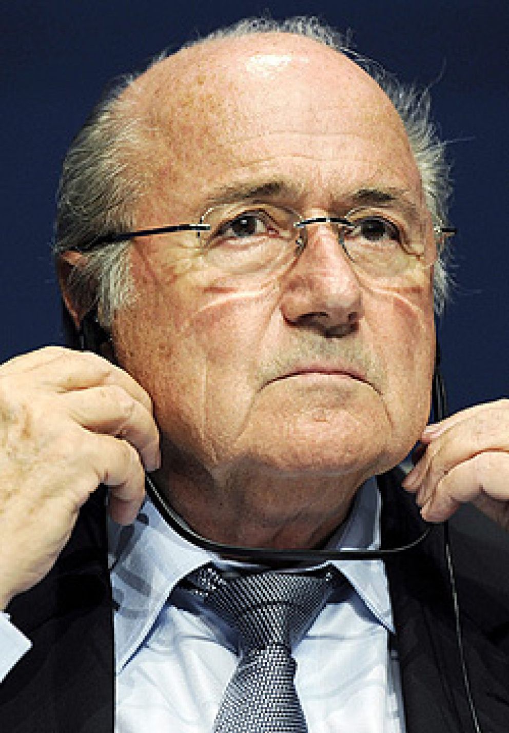 Foto: Blatter sobre el caso del Milan: "El racismo no es motivo para abandonar un partido"