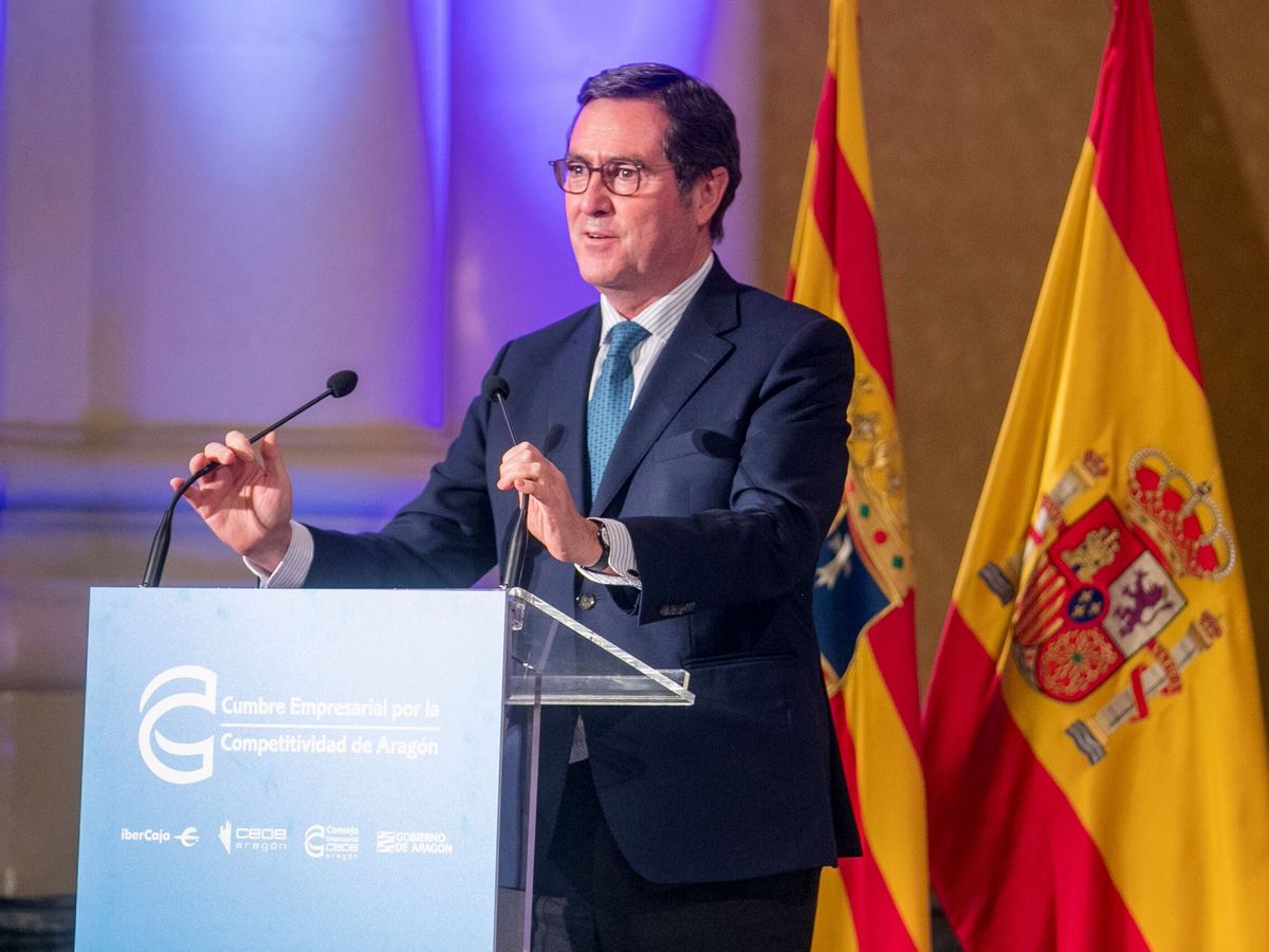Foto: El presidente de la CEOE, Antonio Garamendi. (EFE/Javier Cebollada)