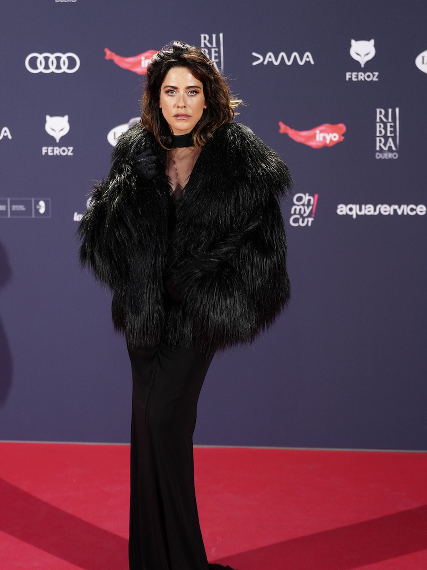 María León en la alfombra roja de los Premios Feroz 2024. Limited Pictures.