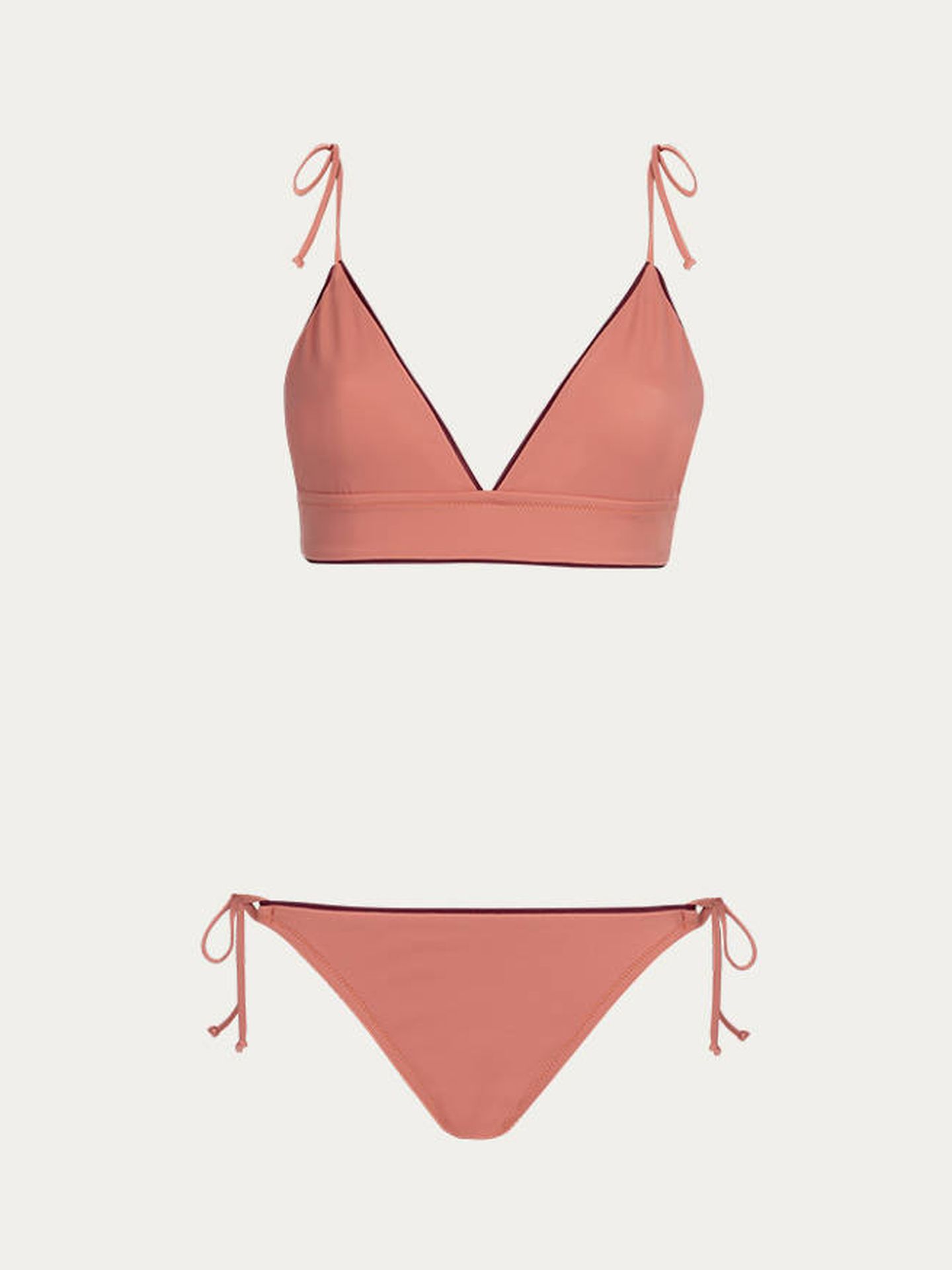 Este es el bikini que luce Laura Vecino en Instagram. (Cortesía)