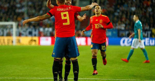 Foto: España no pasa del empate ante Alemania. (Mediaset)
