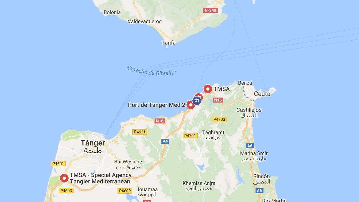 Tanger Med, en la puerta del Mediterráneo, acoge buques de Europa, Asia y América.
