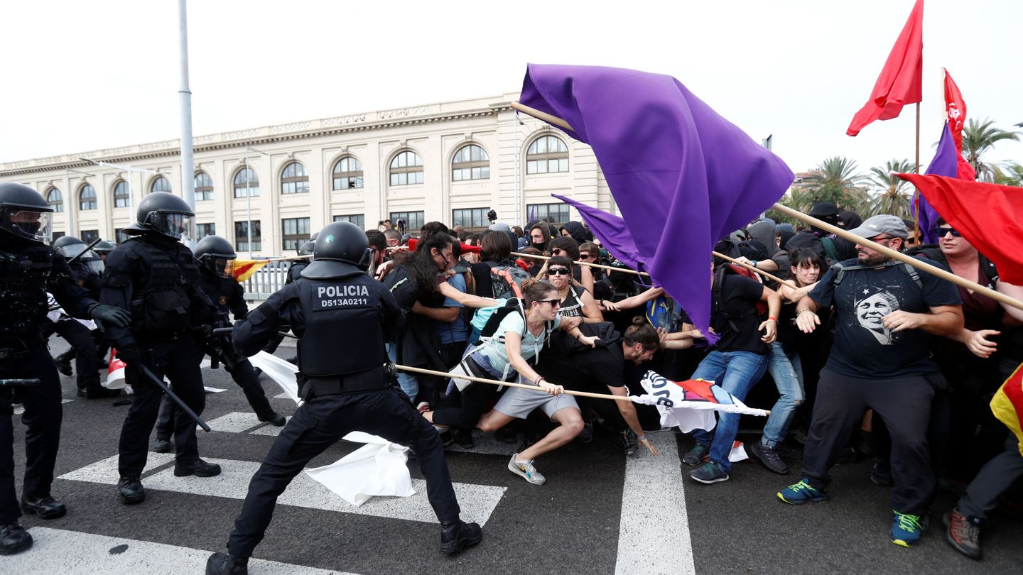 Huelga en Barcelona este pasado viernes. (Reuters-Jon Nazca)