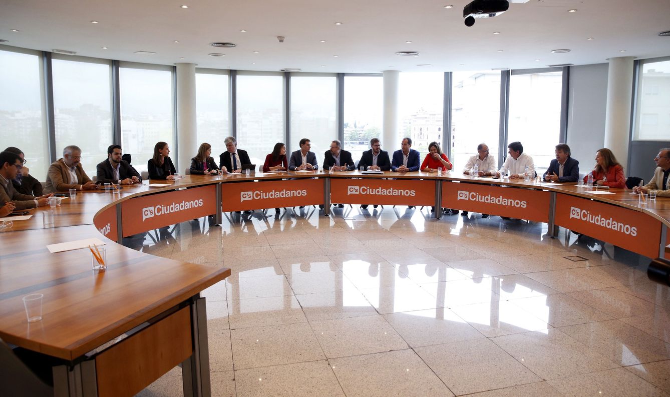 Reunión de la ejecutiva nacional de Ciudadanos.(EFE)