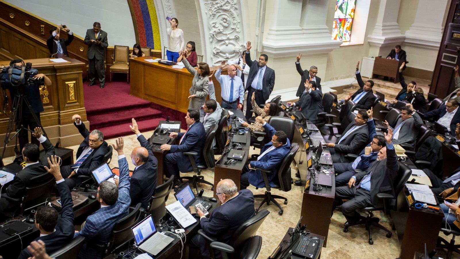 Foto: Parlamento venezolano. (EFE)
