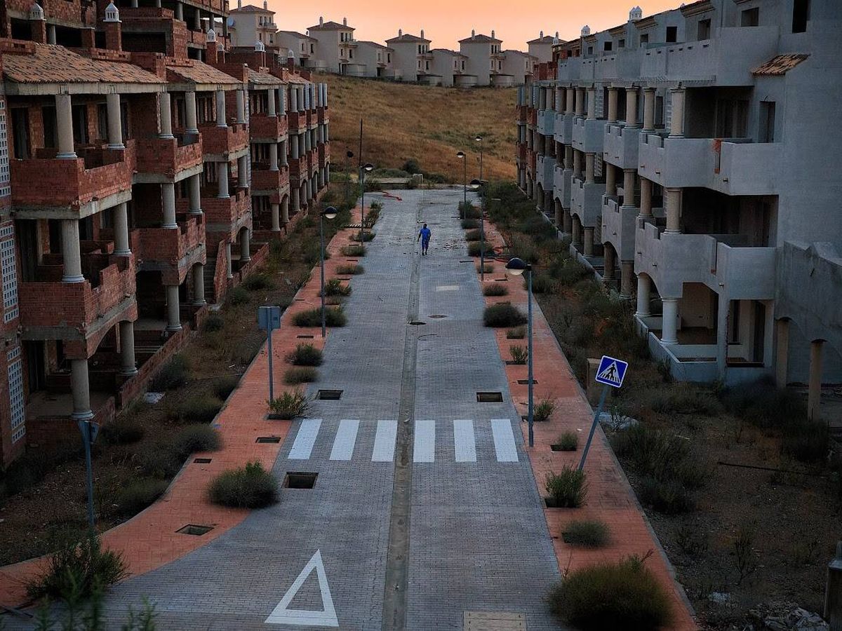 Foto: Las cicatrices de la crisis inmobiliaria son visibles. (Getty/Gonzalo Arroyo)