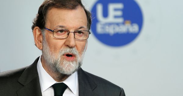 Foto: Mariano Rajoy, durante la rueda de prensa de este viernes en el Consejo Europeo. (Reuters)