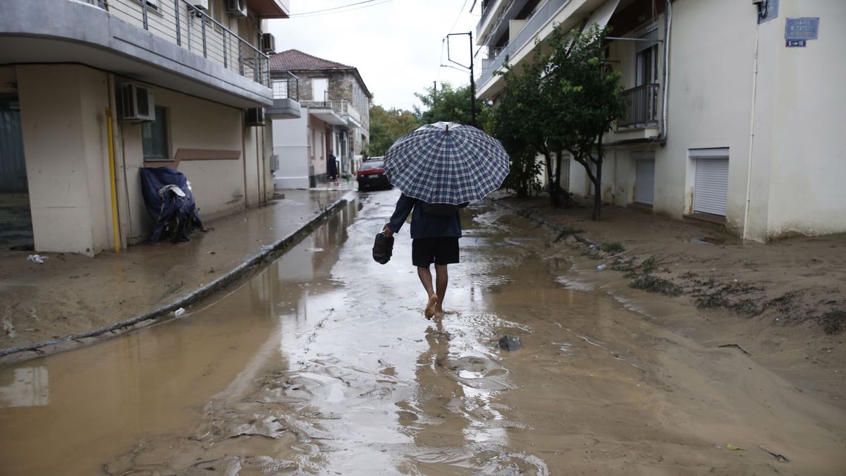 De incendios masivos a lluvias torrenciales: Grecia sufre su peor fenómeno meteorológico
