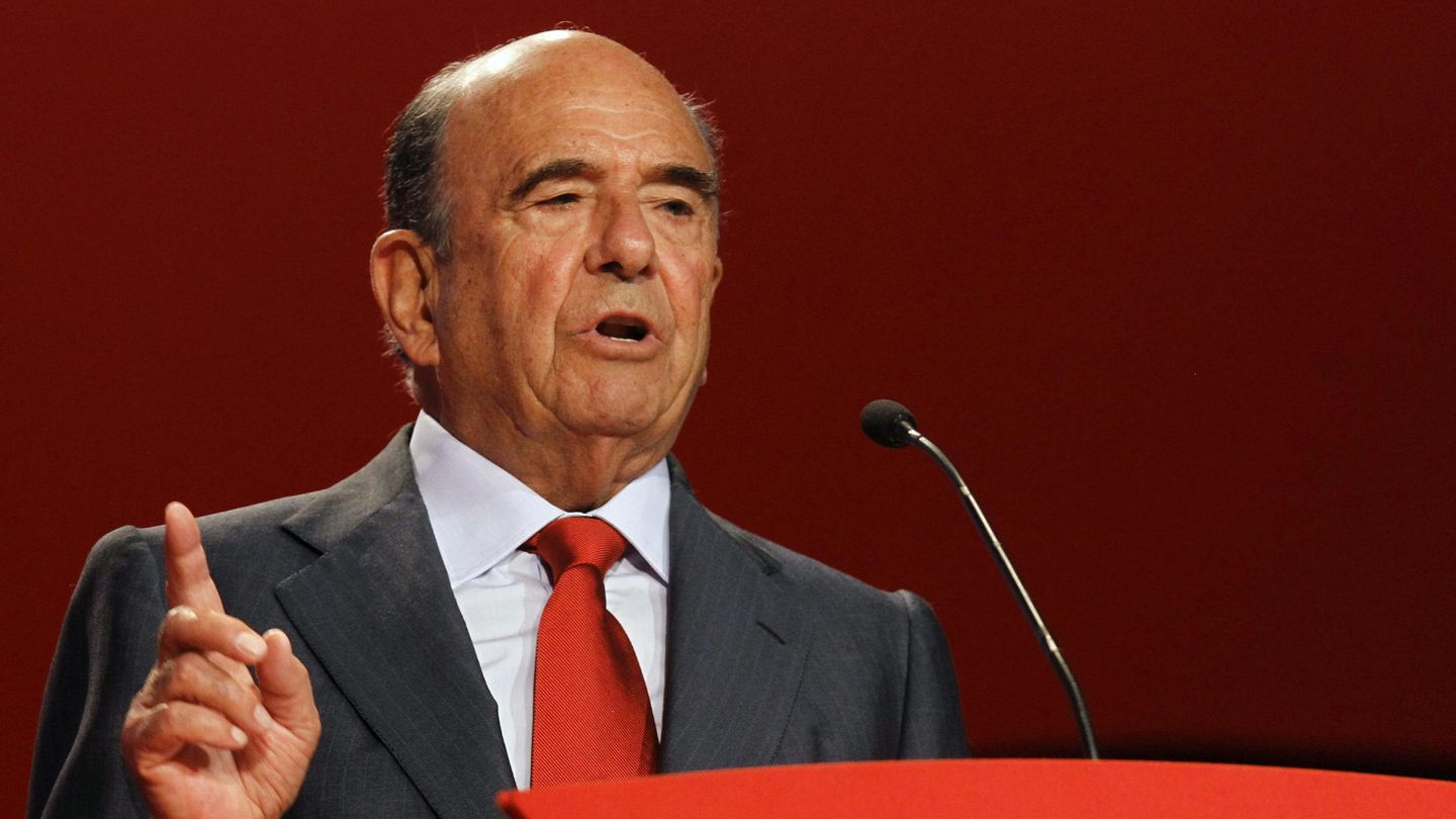 El presidente del Santander, Emilio Botín. (EFE)