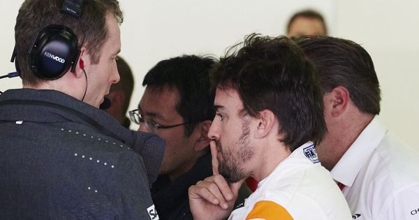 Foto: Fernando Alonso, cariacontecido (EFE) 