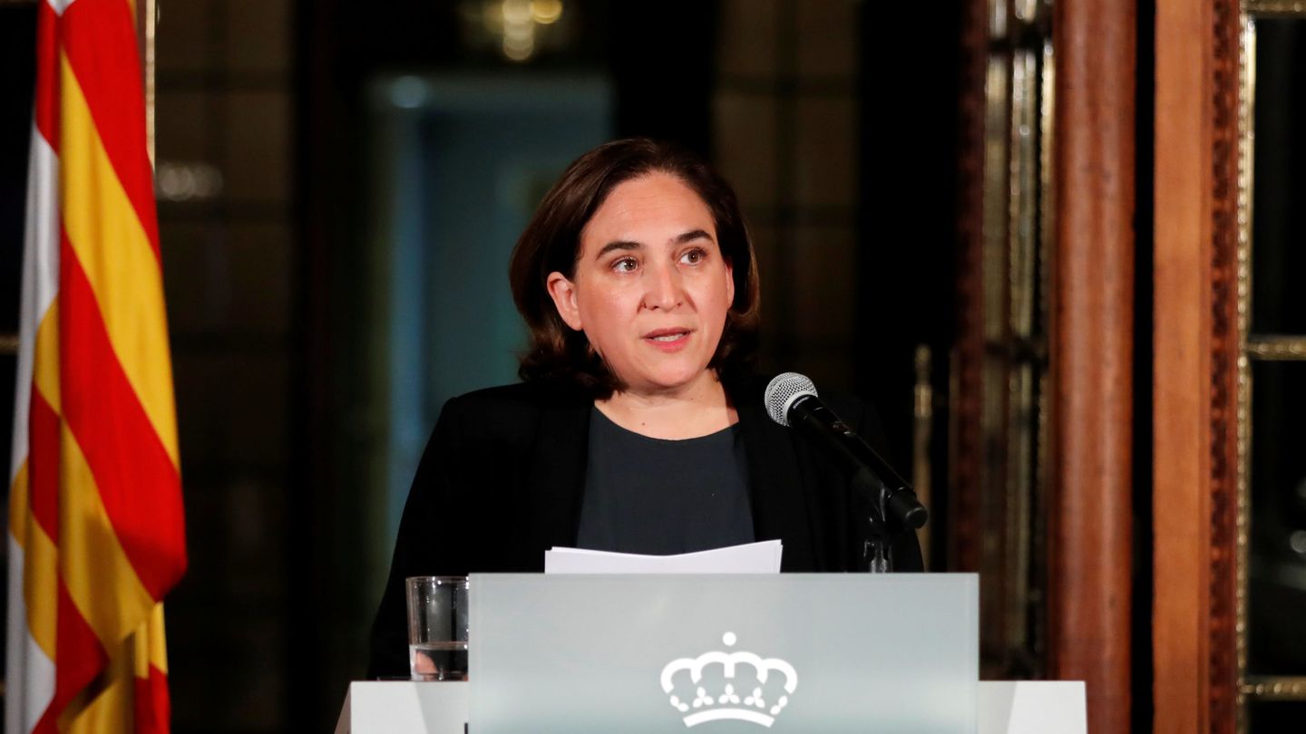 La alcaldesa de Barcelona, Ada Colau. (Reuters)