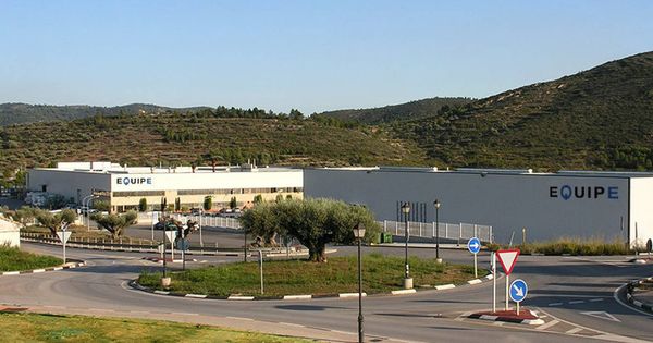 Foto: La fábrica de Equipe Cerámica en Figueroles (Castellón)