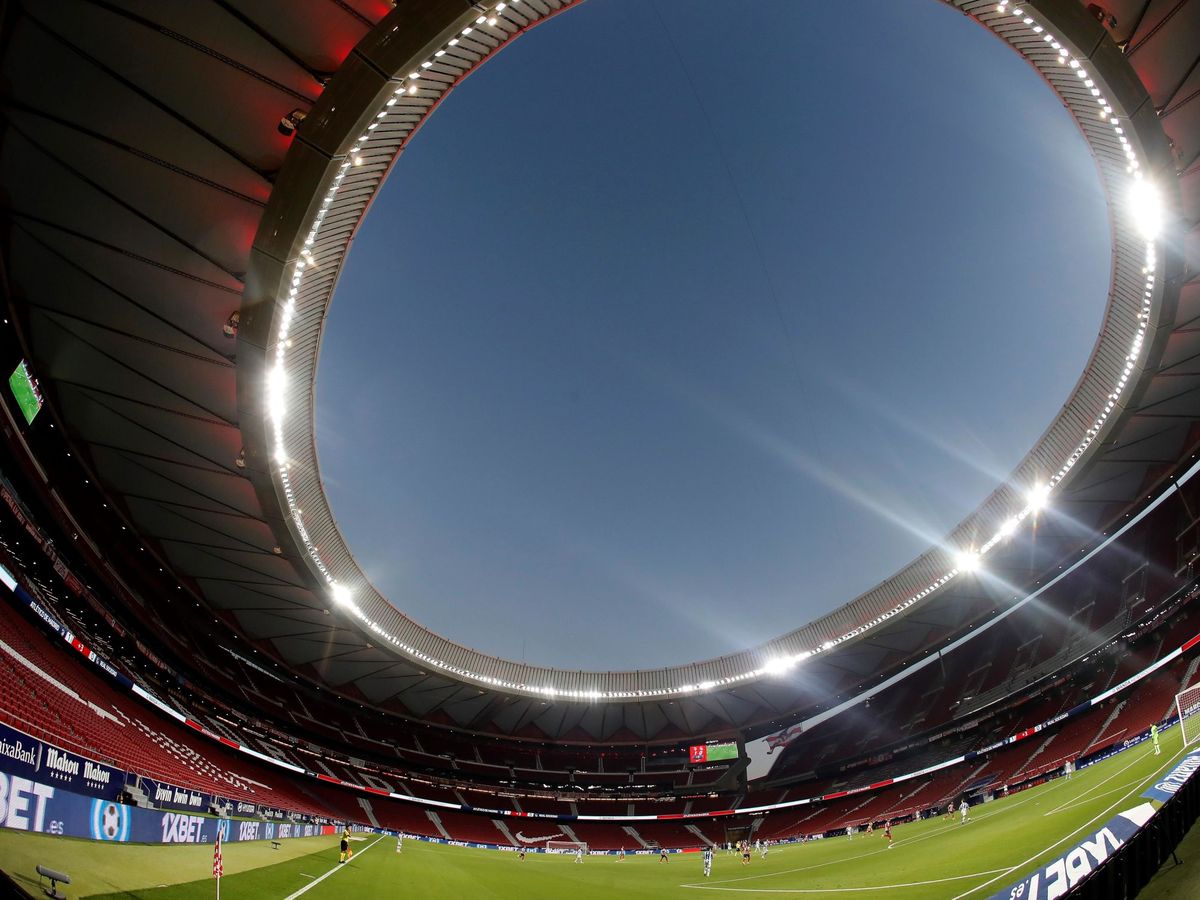 Foto: Imagen del estadio Wanda Metropolitano.