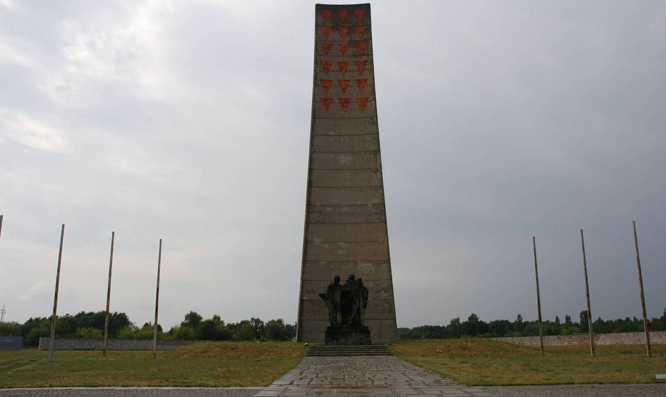 Monumento soviético a la víctimas de la represión política nazi. Sachsenhausen, Alemania.