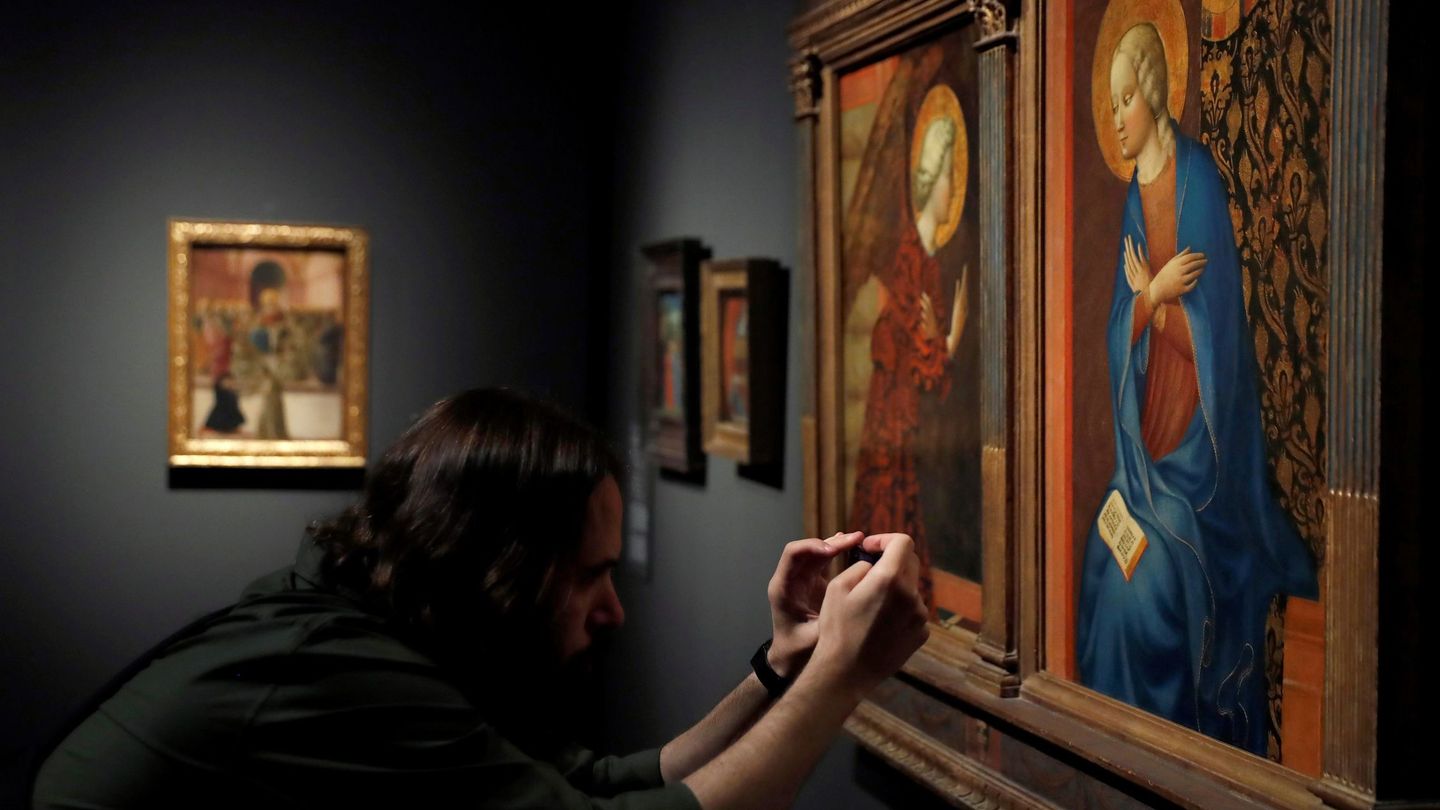 GRAF9237. MADRID, 27 05 2019.- El Museo del Prado presenta 'Fra Angelico y los inicios del Renacimiento en Florencia', una muestra que aborda una de las épocas más brillantes de la pintura europea y que tiene como pieza estrella 'La Anunciación' r