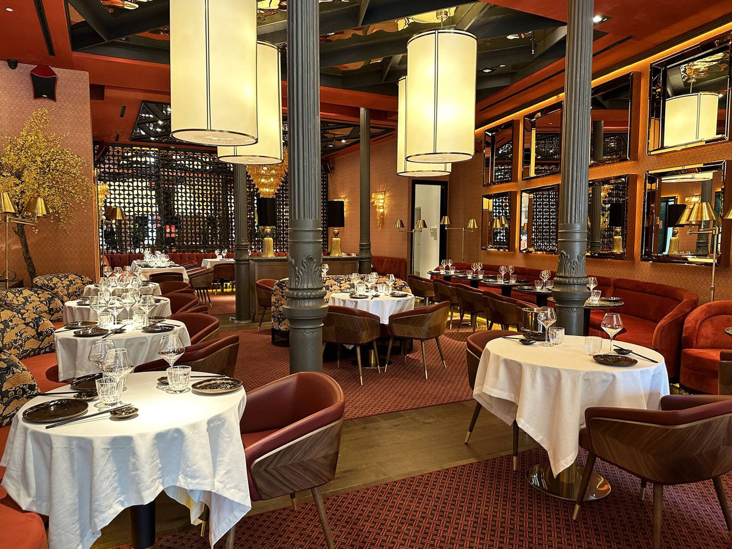 El restaurante Lelong, en el Hotel JW Marriott. (Rafael Ansón)