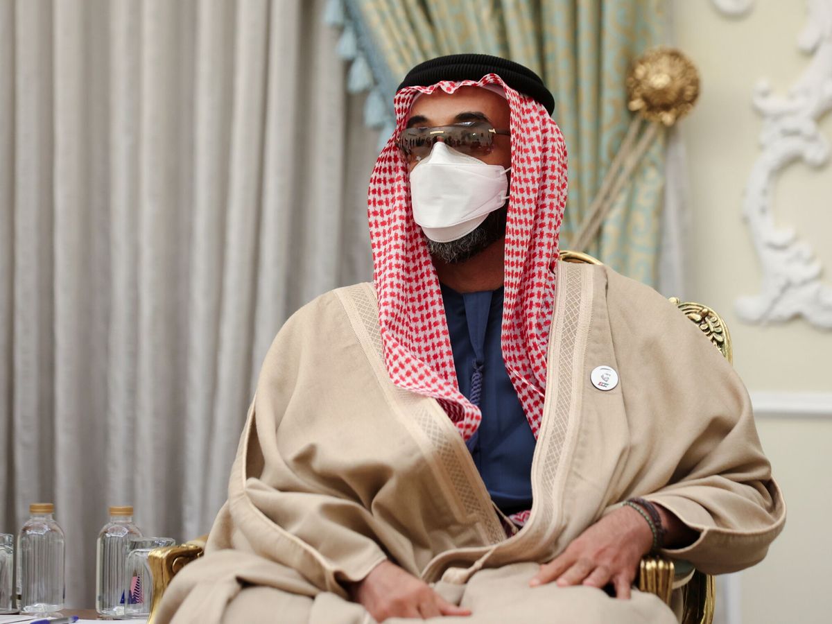 Foto: Asesor de Seguridad Nacional de Emiratos Árabes Unidos,Sheikh Tahnoon bin Zayed Al Nahyan (WANA/Majid Asgaripour)