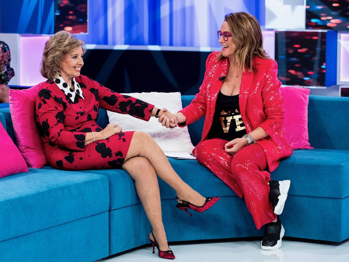Foto: María Teresa Campos y Toñi Moreno. (Telemadrid)