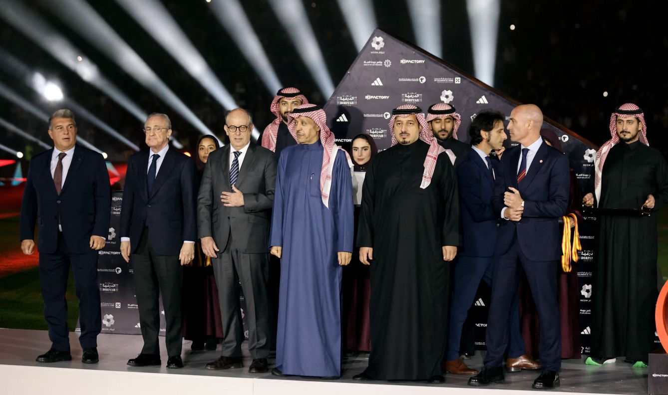 Final de la Supercopa disputada en Arabia en enero de 2023. (Reuters/Ahmed Yosri)