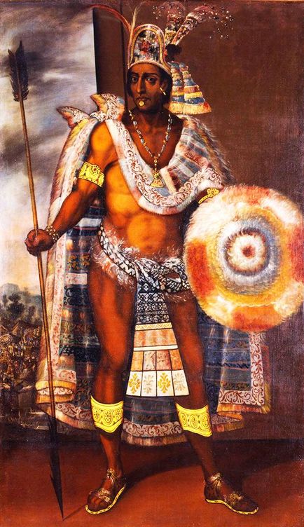 Retrato de Moctezuma Xocoyotzin. (Wikimedia Commons)