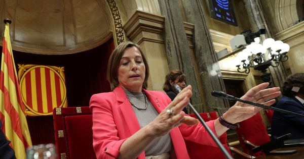 Foto: La presidenta del Parlamento de Cataluña, Carme Forcadell. (Reuters)
