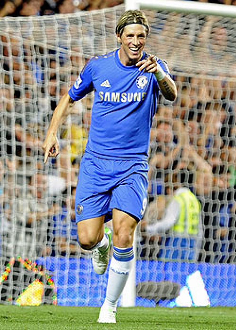 Foto: Fernando Torres culmina la remontada de un Chelsea irregular