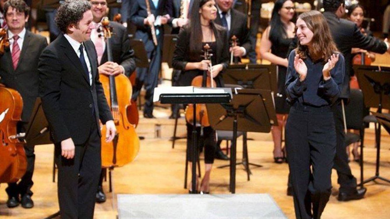 Foto: Maria Valverde junto a su pareja, Gustavo Dudamel (Gtres)